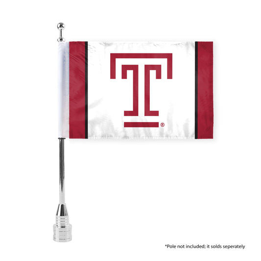 AGAS Temple University 6x9in Motorcycle Flags