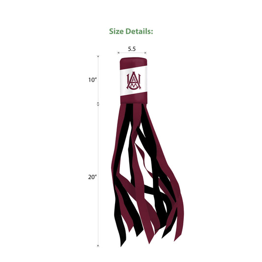 Alabama A&M University Windsock 30 x 5.5 inch