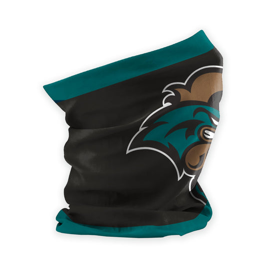 AGAS Coastal Carolina CCU University Neck Gaiter Face Cover, Multiuse Balaclava, Chanticleers Beanie, Headband, Bandana, Neck Warmer, Running Scarf, Hair Band, Wristband, Officially Licensed CCU Gear