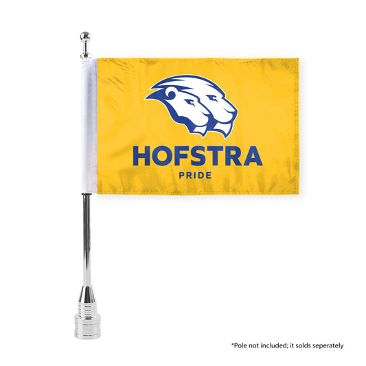 Hofstra University Motorcycle Flag 6 x 9 inch