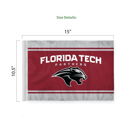 Florida Institute of Technology Premium Car Flag 10.5 x 15 inch