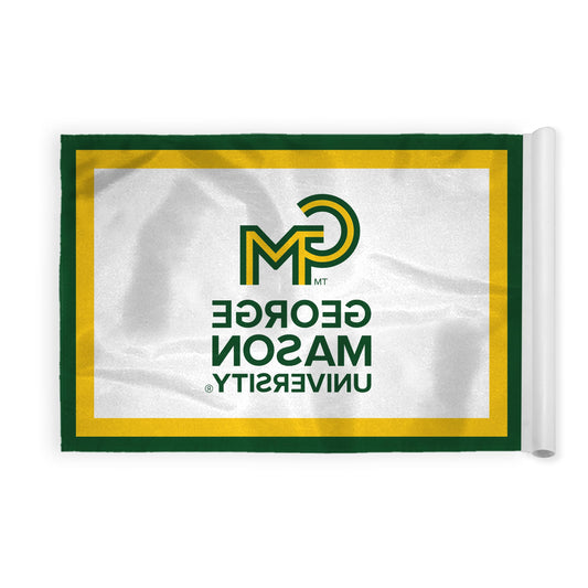 AGAS George Mason Golf flag Tube Inserted 14x20 Inches, Waterproof Heavy-Duty 200D Nylon, Mini Putting Green Flags for Backyard Practice, Golf Courses