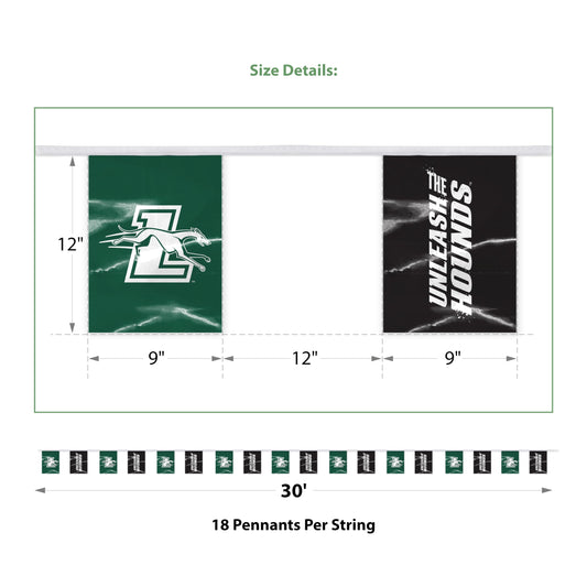 Loyola University Maryland Pennant String 9 x 12 inch