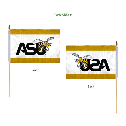 Alabama State University Stick Flag 12 x 18 inch