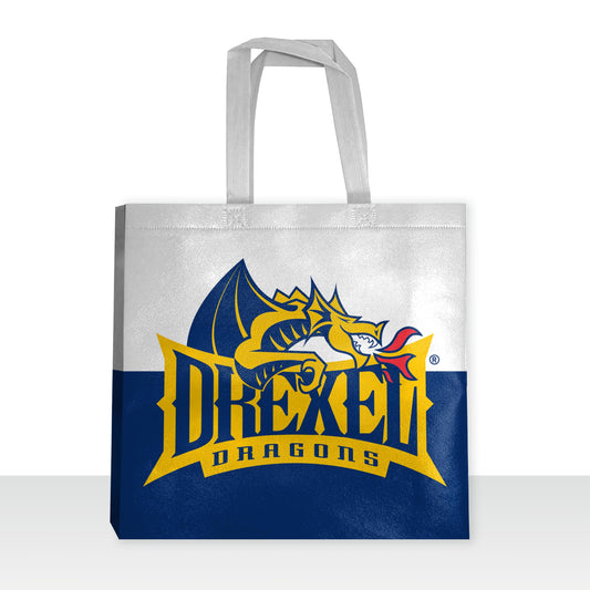 Drexel DU University Tote Bag, Non Woven Fabric, Shoulder Straps 14"x14"