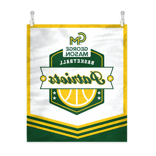 AGAS George Mason GMU University House Wall Tapestry, Patriots Wall Art, College Poster, Patriot Wall Hanging Art, Dorm Poster - 60"x51" - Vertical Banner with Complete Hanging Kit