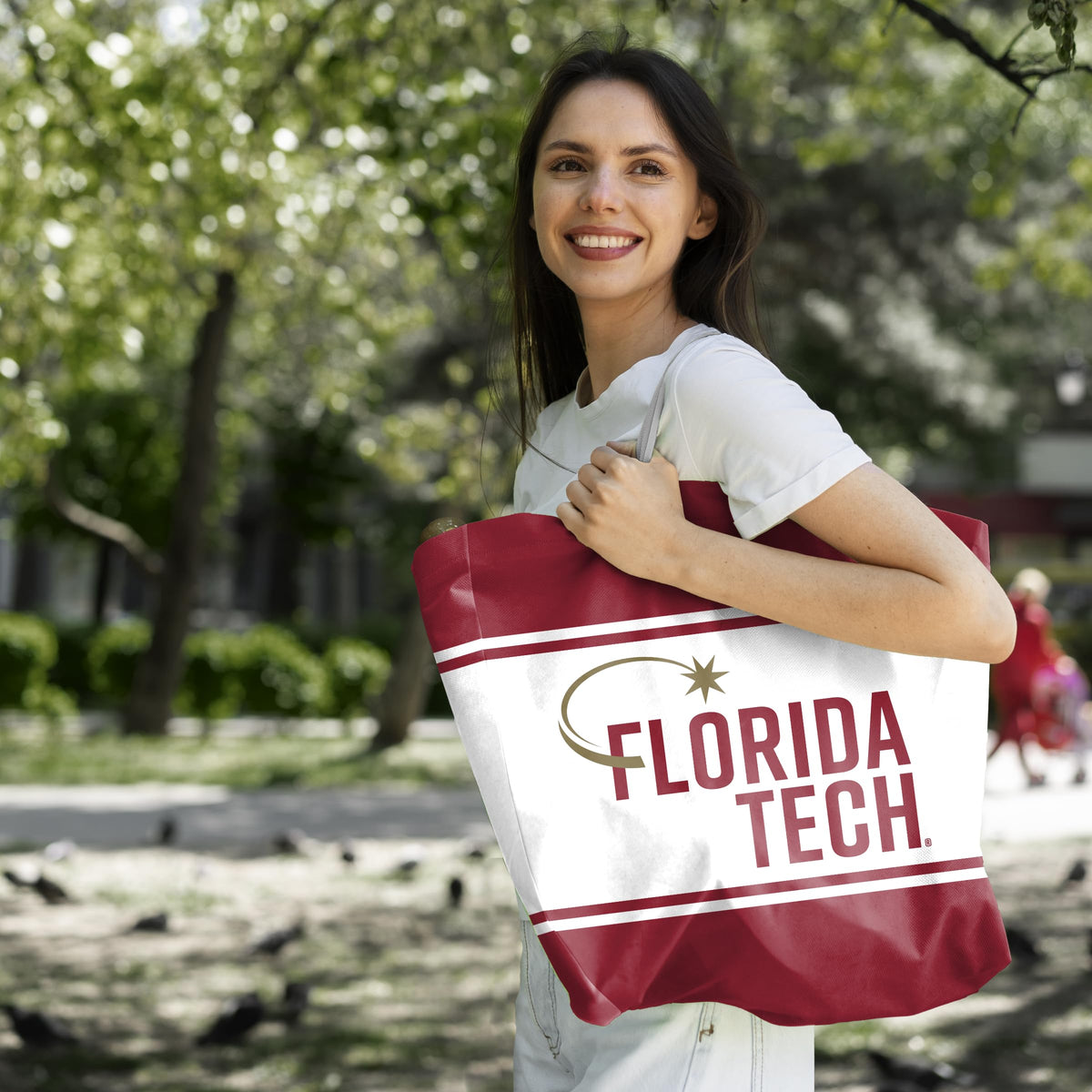 Florida Institute of Technology Tote Bag 14 x 14 x 8 inch
