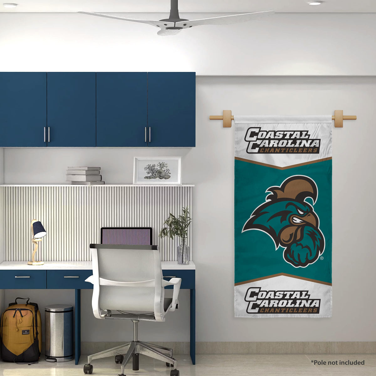 AGAS Coastal Carolina CCU University House Flag Chanticleers Banner 2' x 4'