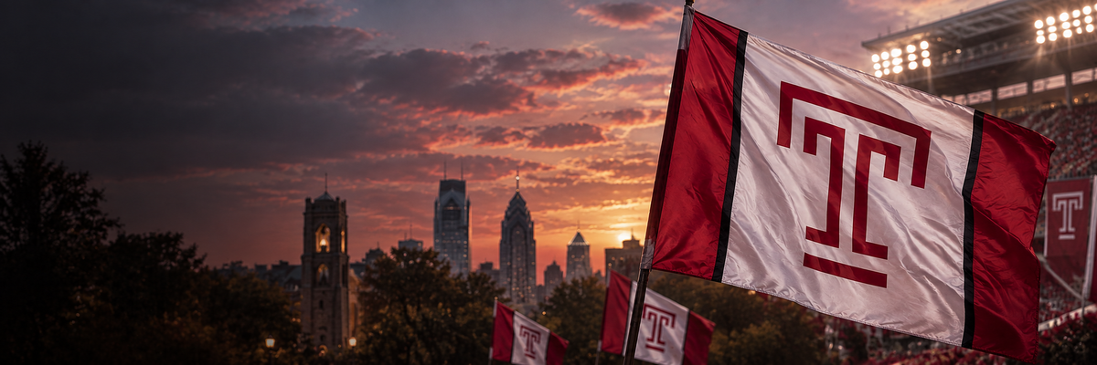 Temple Owls Flags & Gear