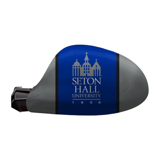 AGAS Seton Hall University Car Mirror Cover 10.6 x 9.5 inch – Single Sided Printed Spandex Polyester Seton Hall University Building Design – Official NCAA SHU Product – Side Mirror Cover