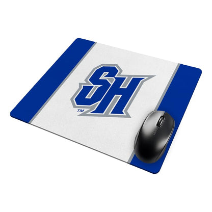 AGAS Seton Hall University Mouse Pad 8 x 7 inch – Single Sided Printed Neoprene SH Logo Design – Official NCAA SHU Product – Mouse Pad with Non Slip Rubber Base and Heat Cut Edges