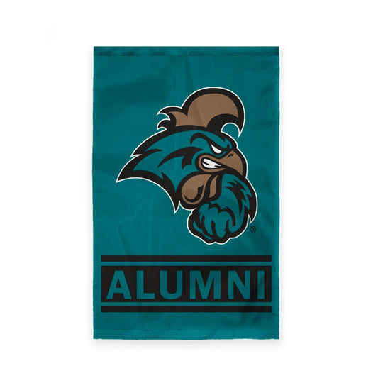 AGAS NCAA Coastal Carolina University Alumni Vertical Banner - 24 in x 36 in Polyester Material with Top Pole Sleeve - Graduation Gift Banner Flag