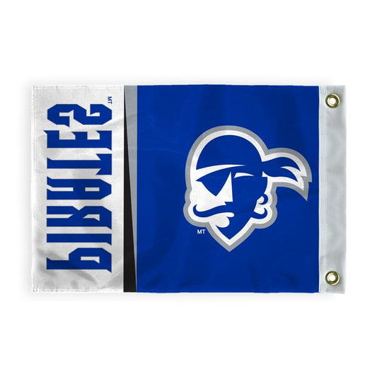 AGAS Seton Hall University Golf Flag 6 x 8 inch – Single Sided Printed Nylon Seton Hall Pirates – Official NCAA SHU Product – Golf Course Display with Canvas Header, Brass Grommets and Reinforced Stitched Edges