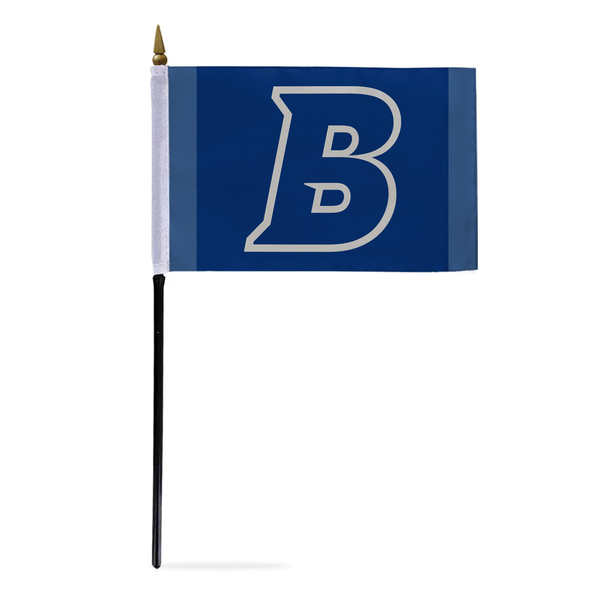 Brandeis University Stick Flag 4 x 6 inch