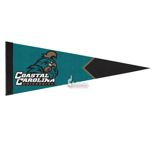 AGAS Flags- 9"x24" Inch Coastal Carolina University Pennants- Material-Felt…
