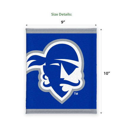 AGAS Seton Hall Pirates Neck Gaiter 9 x 10 inch – Single Sided Printed Stretch Polyester Pirate Head Logo Design – Official NCAA SHU Product – Face Cover