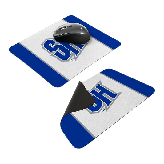 AGAS Seton Hall University Mouse Pad 8 x 7 inch – Single Sided Printed Neoprene SH Logo Design – Official NCAA SHU Product – Mouse Pad with Non Slip Rubber Base and Heat Cut Edges