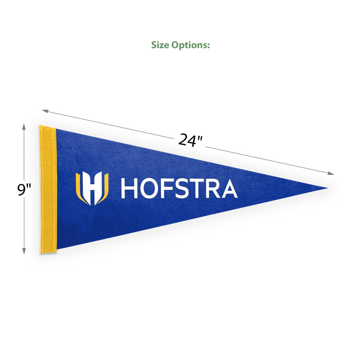 Hofstra University Felt Pennant 9 x 24 inch