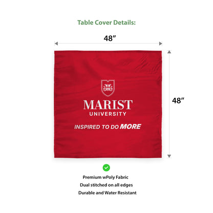 Marist University Table Cover 48 x 48 inch