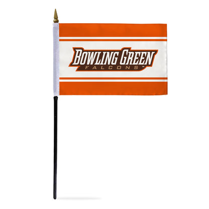 Bowling Green State University Stick Flag 4 x 6 inch