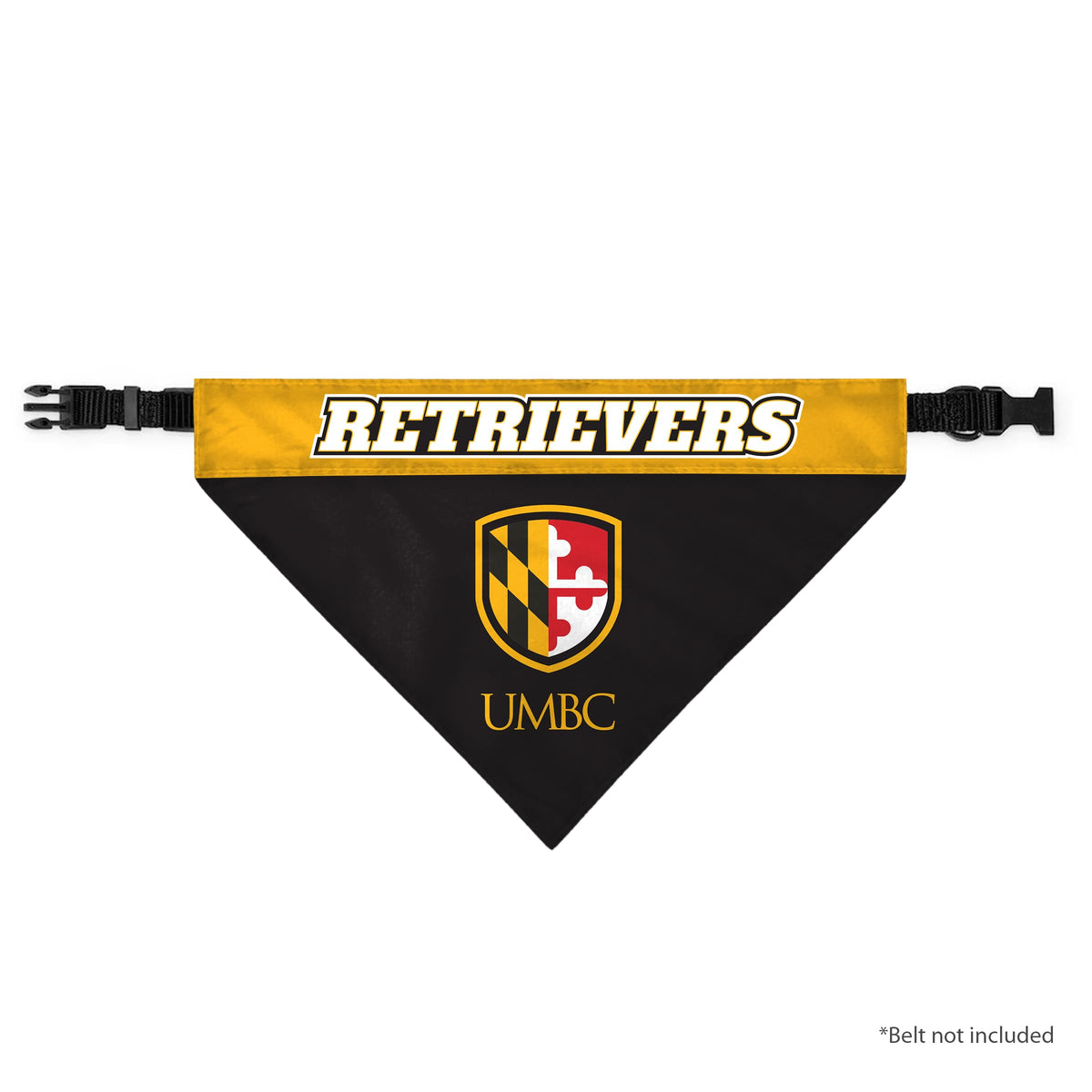 University of Maryland Baltimore County Pet Bandana 9.75 x 6.5 inch