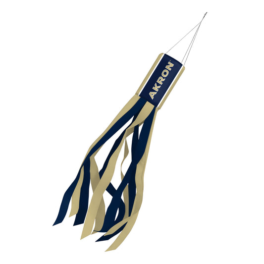 University of Akron Windsock 30 x 5.5 inch
