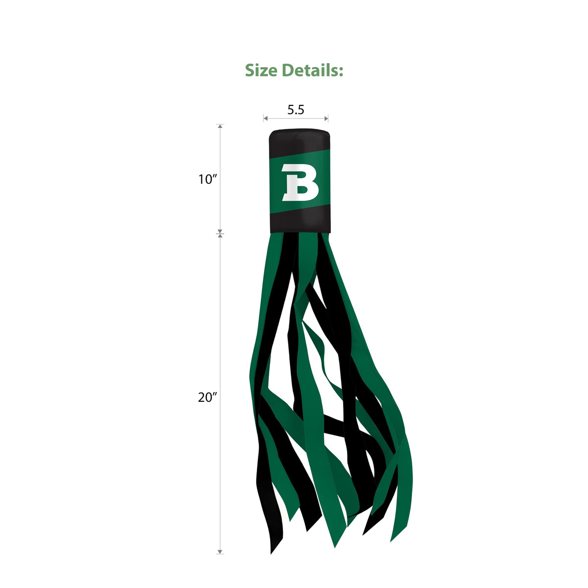 Babson College Windsock 30 x 5.5 inch