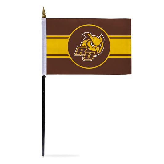 Rowan University Stick Flag 4 x 6 inch