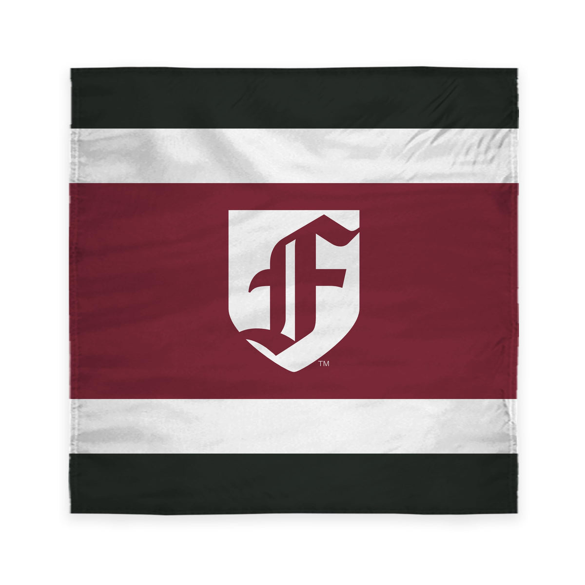 AGAS Fordham University Table Cover 48 x 48 inch – Single Sided Printed Wrap Knitted Polyester Fordham Rams Tablecloth with F Logo – Official NCAA Product – Fordham University Square Table Cover
