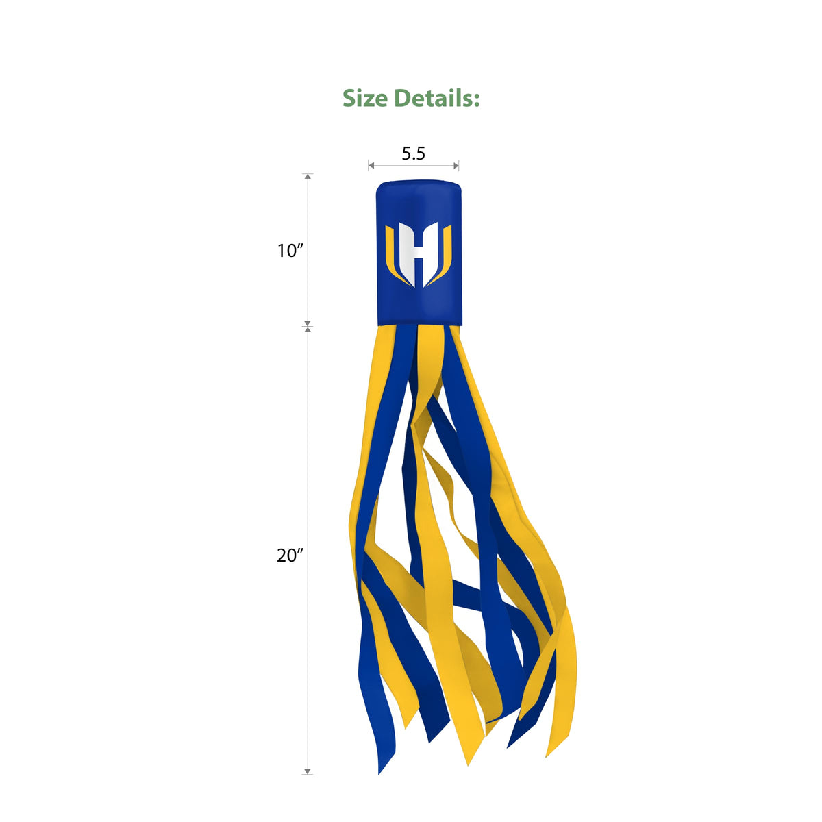 Hofstra University Windsock 30 x 5.5 inch