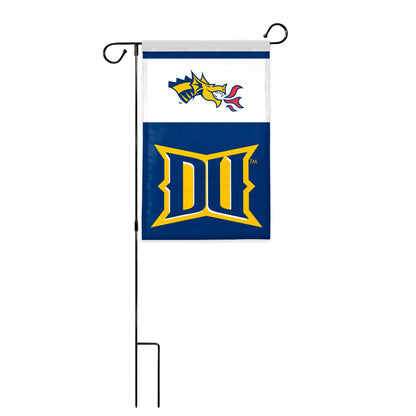 AGAS Drexel DU University Yard Flag – 18 x 12 inch, For Outdoor Display and Events Single-Sided Polyester NCAA Licensed - With Flagpole