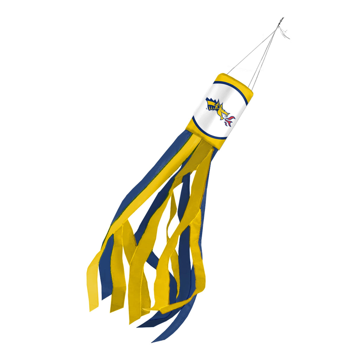 AGAS Drexel DU Dragons Windsock, Polyester, Team-Coloured Stripes, Drexel DU University Merch