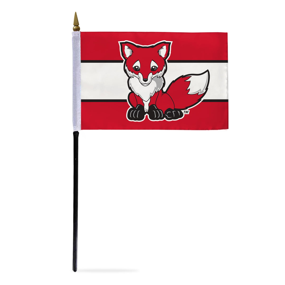 Marist University Stick Flag 4 x 6 inch