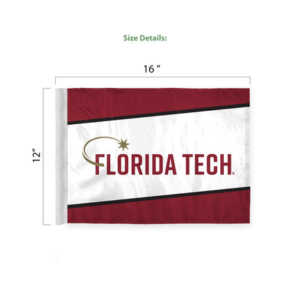 Florida Institute of Technology Economy Car Flag 12 x 16 inch