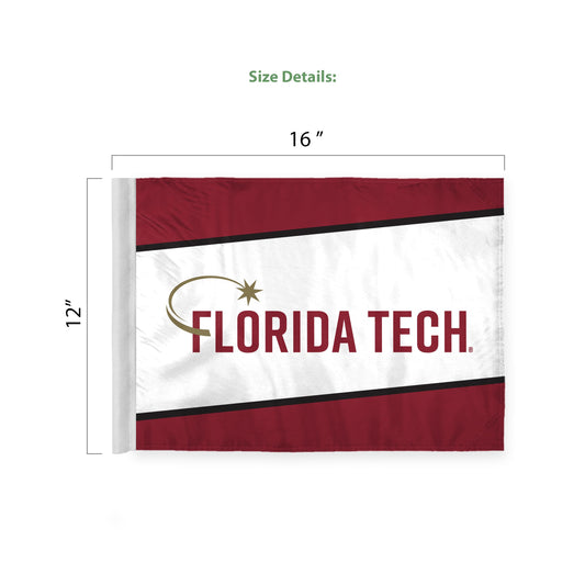 Florida Institute of Technology Economy Car Flag 12 x 16 inch