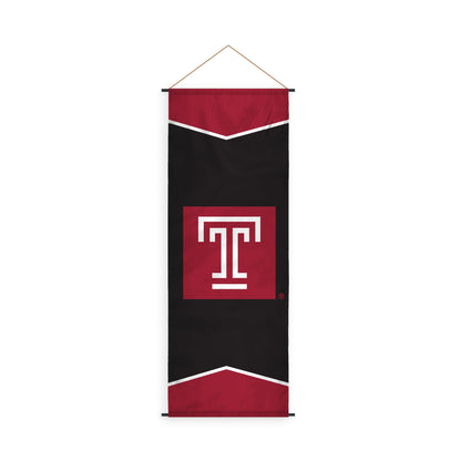 AGAS Temple University 17.5x48in Scroll Sign