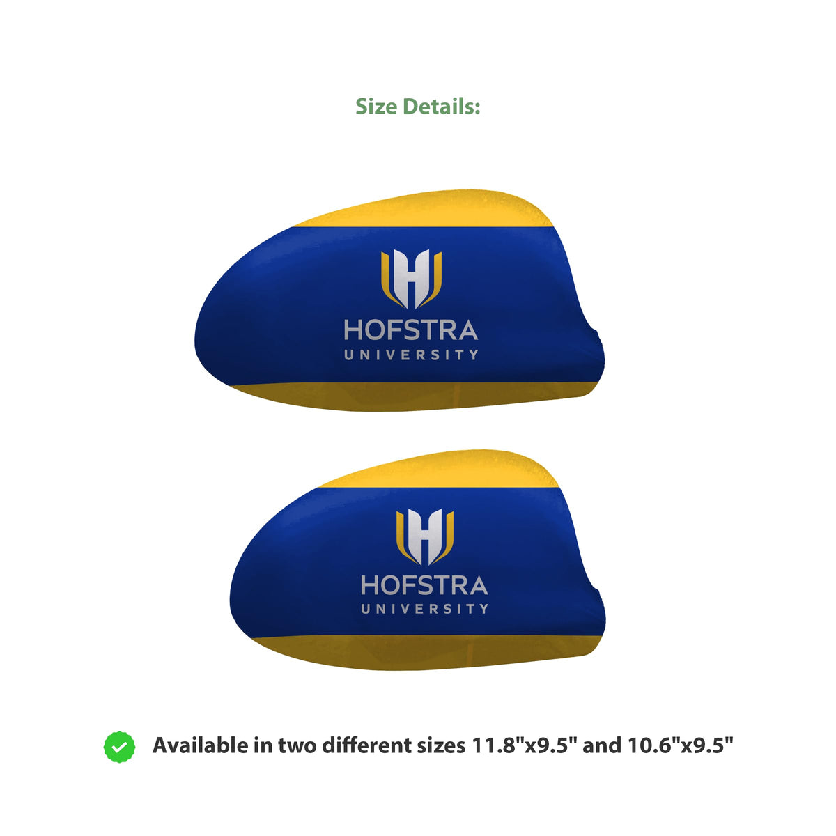 Hofstra University Car Mirror Cover 10.6 x 9.5 inch