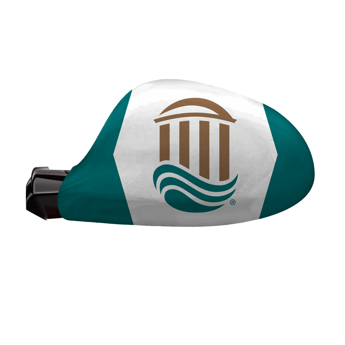 AGAS Coastal Carolina CCU Chanticleers Basketball Car Mirror Covers with College Logo, Large- 4-Way Stretchy Material Spandex Poly, Weather Resistant