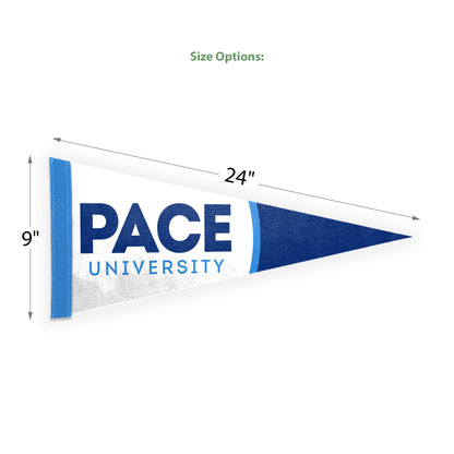 Pace University Felt Pennant 9 x 24 inch