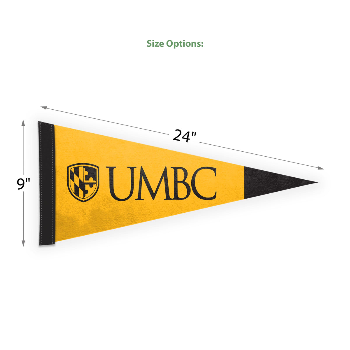University of Maryland Baltimore County Felt Pennant 9 x 24 inch