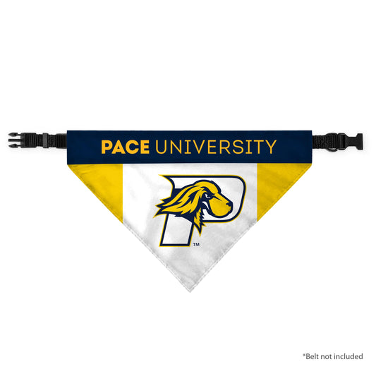 Pace University Pet Bandana 14.75 x 9.5 inch