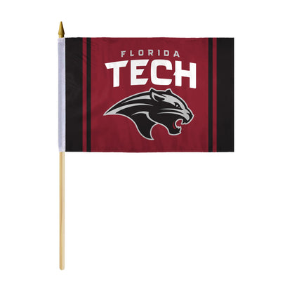 Florida Institute of Technology Stick Flag 12 x 18 inch