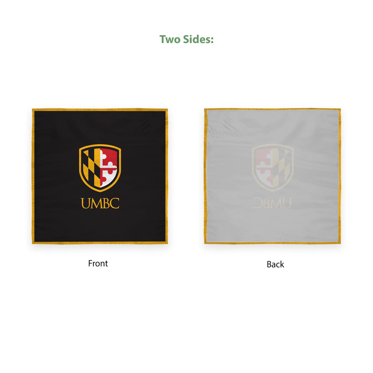 University of Maryland Baltimore County Table Cover 48 x 48 inch