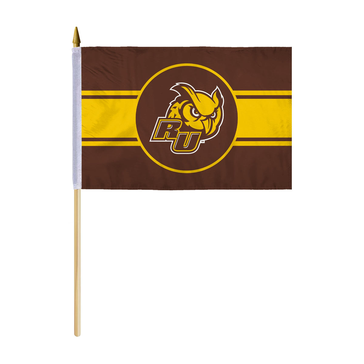 Rowan University Stick Flag 12 x 18 inch