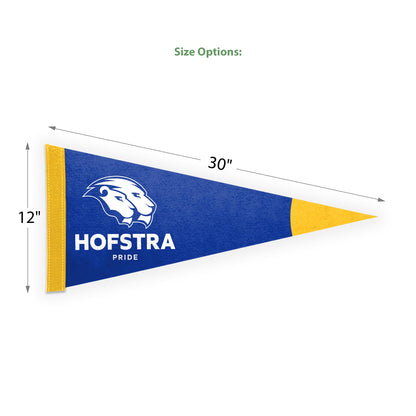 Hofstra University Felt Pennant 12 x 30 inch
