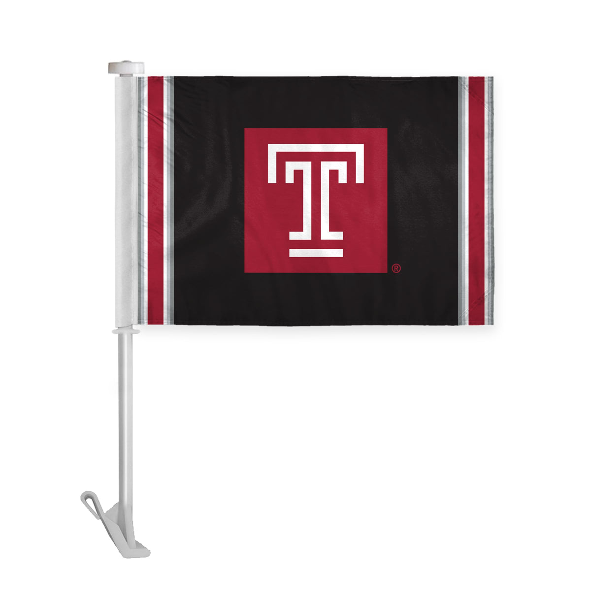 AGAS Temple University 10.5x15in Premium Car Flags