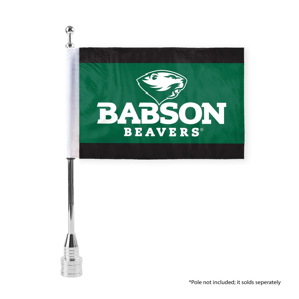 Babson College Motorcycle Flag 6 x 9 inch