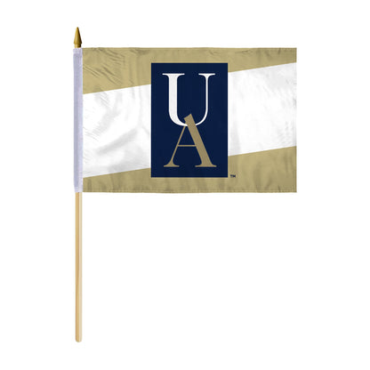 University of Akron Stick Flag 12 x 18 inch