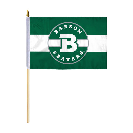 Babson College Stick Flag 12 x 18 inch