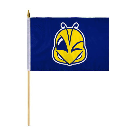 University of Rochester Stick Flag 12 x 18 inch